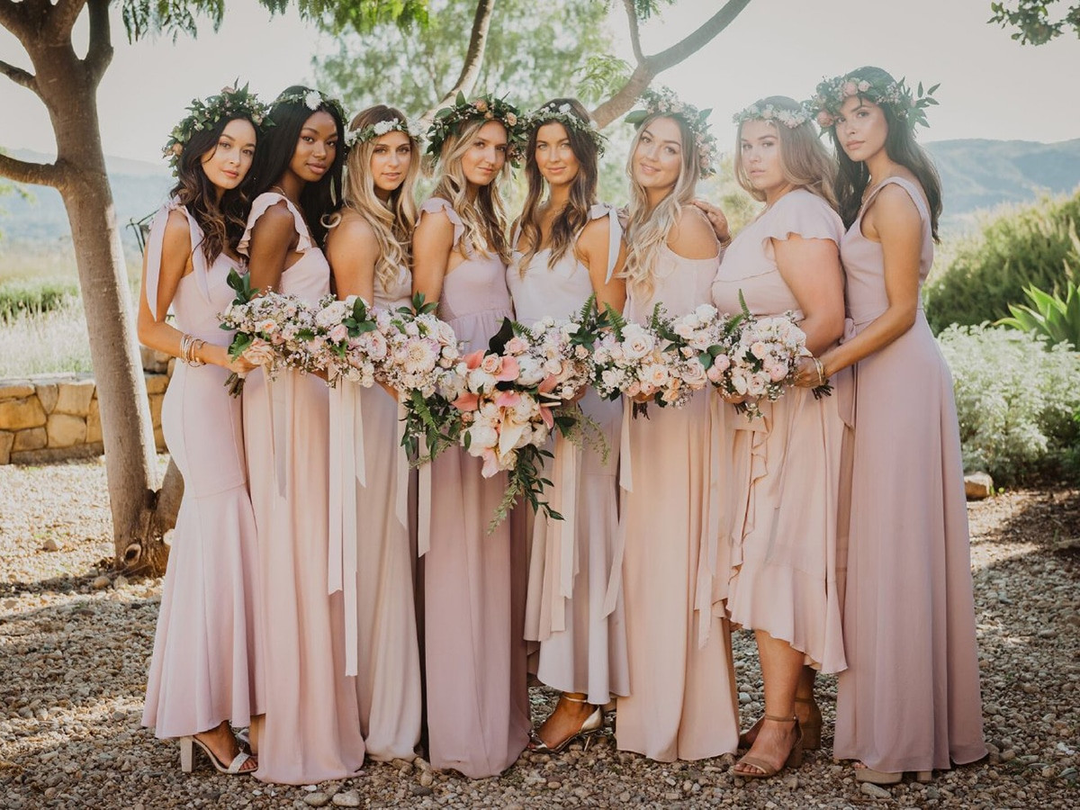 Fitted bridesmaid dresses online